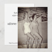 HOT YOUNG COLLEGE VROUWEN  FOTO FUNNY BABES (Voorkant / Achterkant)