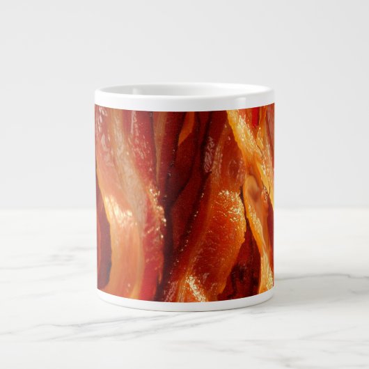 Hot Yummy Salty Bacon Decor Grote Koffiekop (Voorkant)