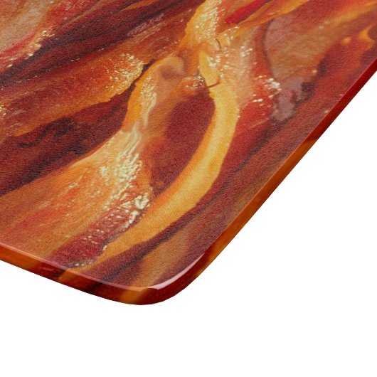 Hot Yummy Salty Bacon Decor Snijplank (Hoek)