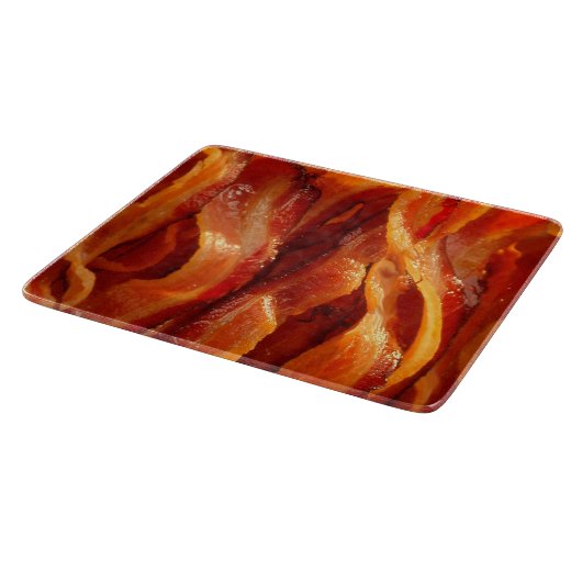Hot Yummy Salty Bacon Decor Snijplank (Hoek)