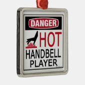 Hot-zakbelspeler Metalen Ornament (Rechts)