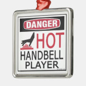 Hot-zakbelspeler Metalen Ornament (Links)