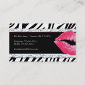 Hot-Zebra Visitekaartjes afdrukken (Achterkant)