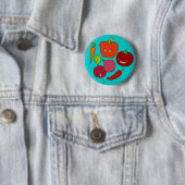 Hot & Zesty groenten Button in de wieg (In situ)