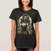 Hot Zombie Woman T-shirt (Voorkant)