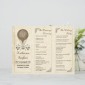  hotair ballonbruiloft (Staand voorkant)