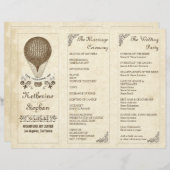  hotair ballonbruiloft (Voorkant / Achterkant)