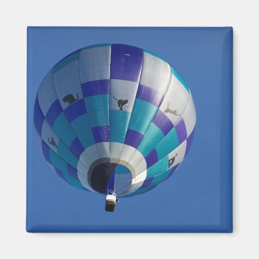 HotAirBalloon4 Magneet (Voorkant)