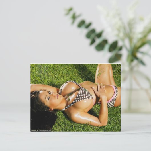 hotbabes briefkaart (Staand voorkant)