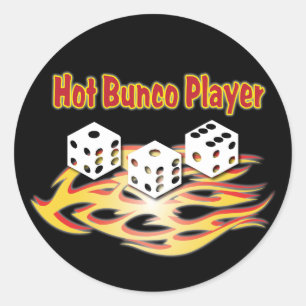 hotbunco ronde sticker