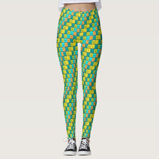 HotChick periodieke leggings voor woorden (5) (Voorkant)