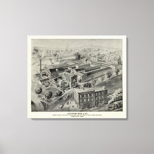 Hotchkiss Bros & Co Canvas Afdruk (Voorkant)