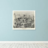 Hotchkiss Bros & Co Canvas Afdruk (Insitu (Houten vloer))