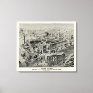 Hotchkiss Bros & Co Canvas Afdruk