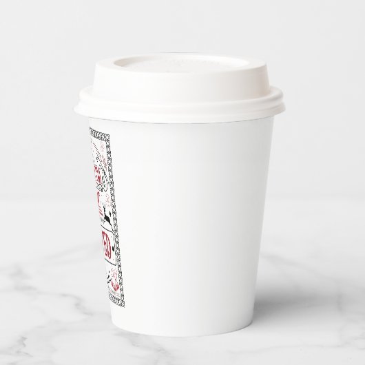 hotco's die hier zijn kerstfeest papieren bekers (Links)