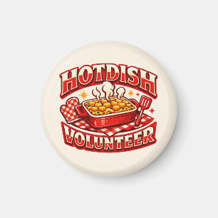 HOTDISH Vrijwilliger Magneet