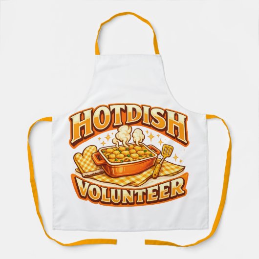 HOTDISH-vrijwilliger Schort (Voorkant)