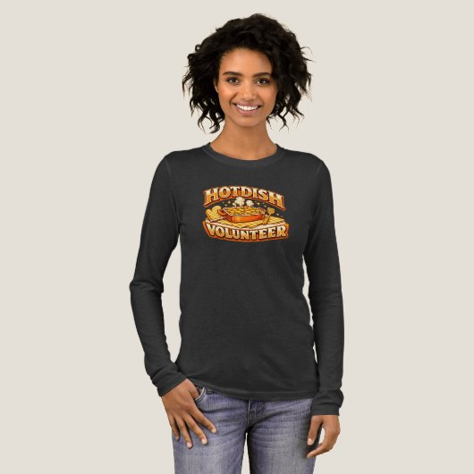 HOTDISH Vrijwilliger Tri-Blend Shirt (Voorkant)