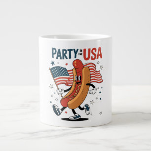 Hotdog 4 juli vuurwerk Onafhankelijkheidsdag Grote Koffiekop