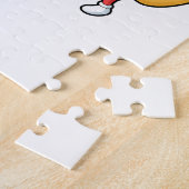 Hotdog at Fishing with Fishing rod Legpuzzel (Zijkant)