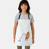 Hotdog at Fishing with Fishing rod Schort (Insitu)