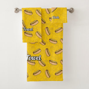 Hotdog Bad Handdoek
