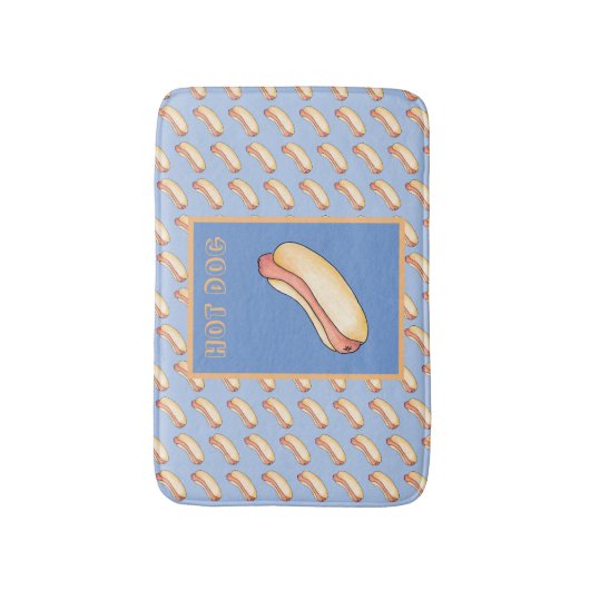 hotdog badmat (Voorkant Verticaal)