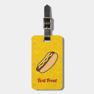 Hotdog-Bagagelabel Bagagelabel
