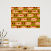 Hotdog-behangpapier Poster (Keuken)
