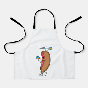 Hotdog bij Darts met Dart.PNG Schort