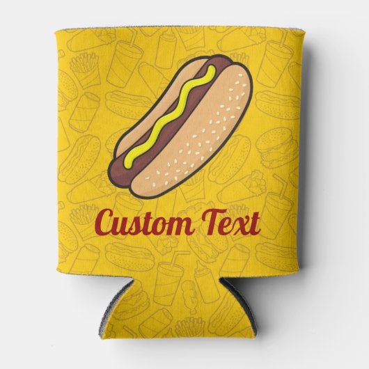 Hotdog Blikjeskoeler (Voorkant)