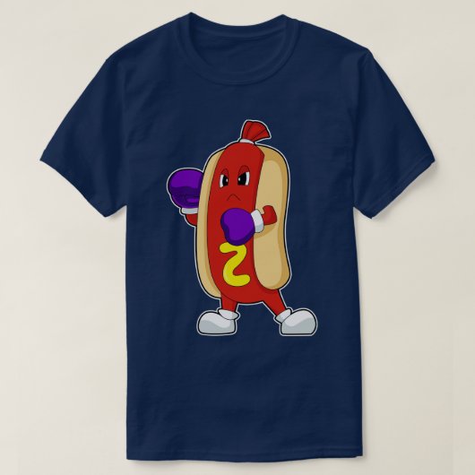 Hotdog Bokshandschoenen Boksen 2 T-shirt (Design voorkant)