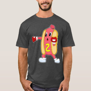 Hotdog Bokshandschoenen Boksen T-shirt