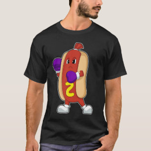Hotdog Bokshandschoenen Boksen T-shirt