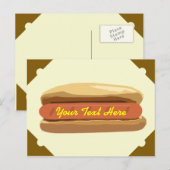 Hotdog Briefkaart (Voorkant / Achterkant)