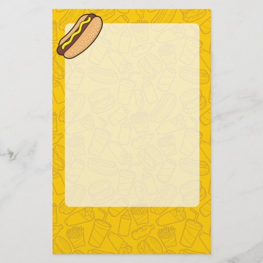 Hotdog Briefpapier (Voorkant)