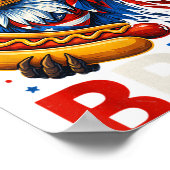 Hotdog Bruh 4th Of July Boys Kids Fourth Of July B Poster (Hoek)