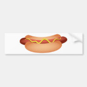 Hotdog Bumpersticker (Voorkant)