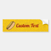 Hotdog Bumpersticker (Voorkant)