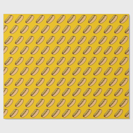 Hotdog Cadeaupapier (Vlak)