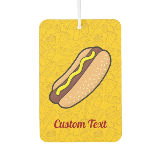 Hotdog Car Air Freshener Luchtverfrisser (Voorkant)