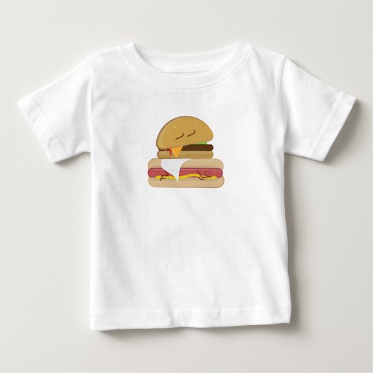 Hotdog & Cheeseburger Slaap (Voorkant)