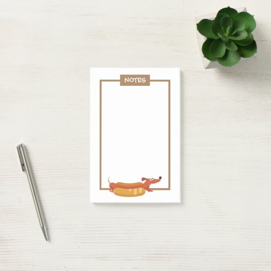 Hotdog-dachshundpost-its Post-it® Notes (Kantoor)