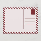 hotdog diamanten briefkaart (Achterkant)