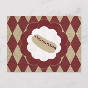 hotdog diamanten briefkaart