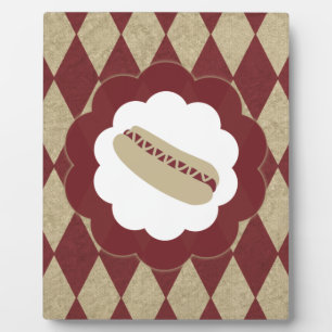 hotdog diamanten fotoplaat