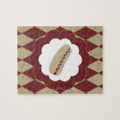 hotdog diamanten legpuzzel (Horizontaal)