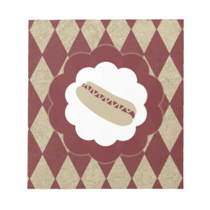 hotdog diamanten notitieblok