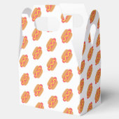 Hotdog eenvoudige vector bedankdoosjes (Geopend)