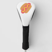 Hotdog eenvoudige vector golfheadcover (Voorkant)